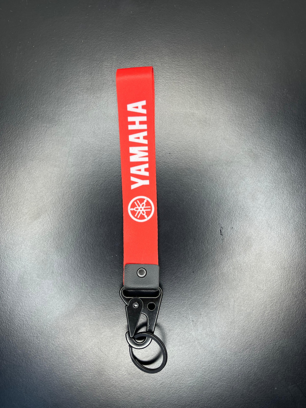 Yamaha Logo Tasarımlı Kordon Anahtarlık - Racing Red Edition