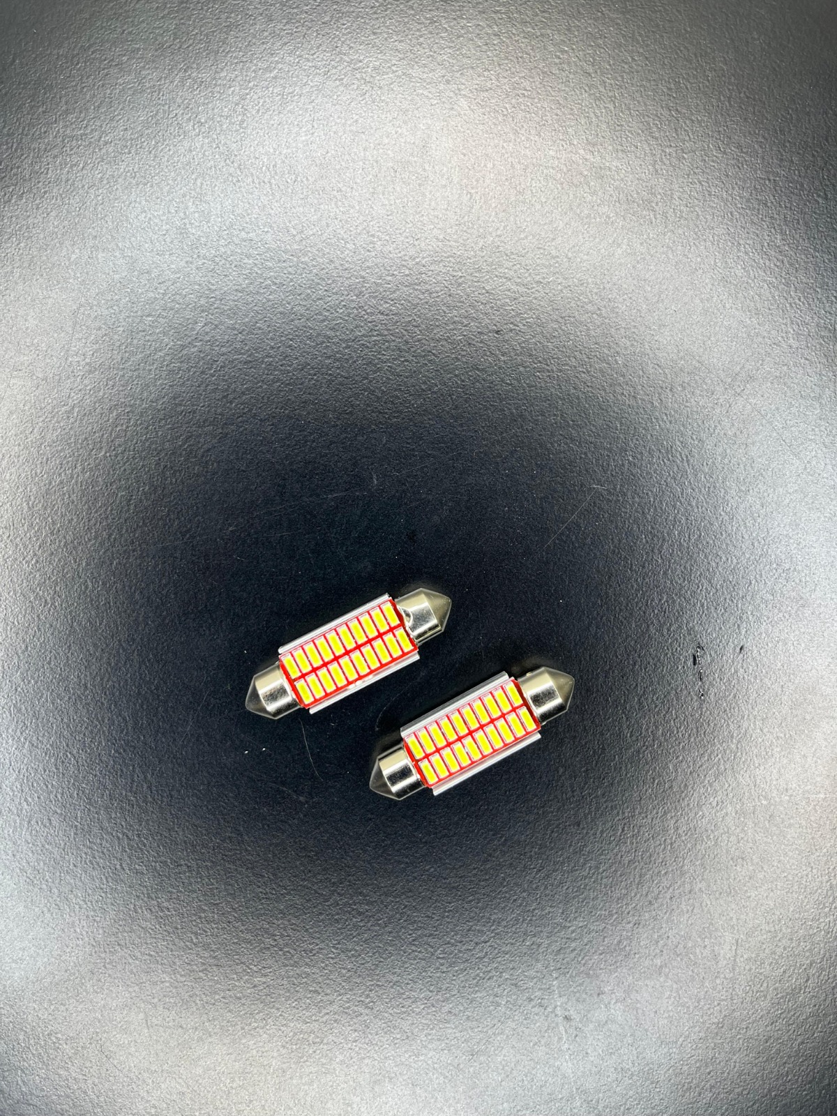 Araç İç Aydınlatma Tavan ve Plaka Lambası Yüksek Yoğunluklu 12-24 LED Soffit Ampul - Kristal Beyaz Canbus (1 Çift)