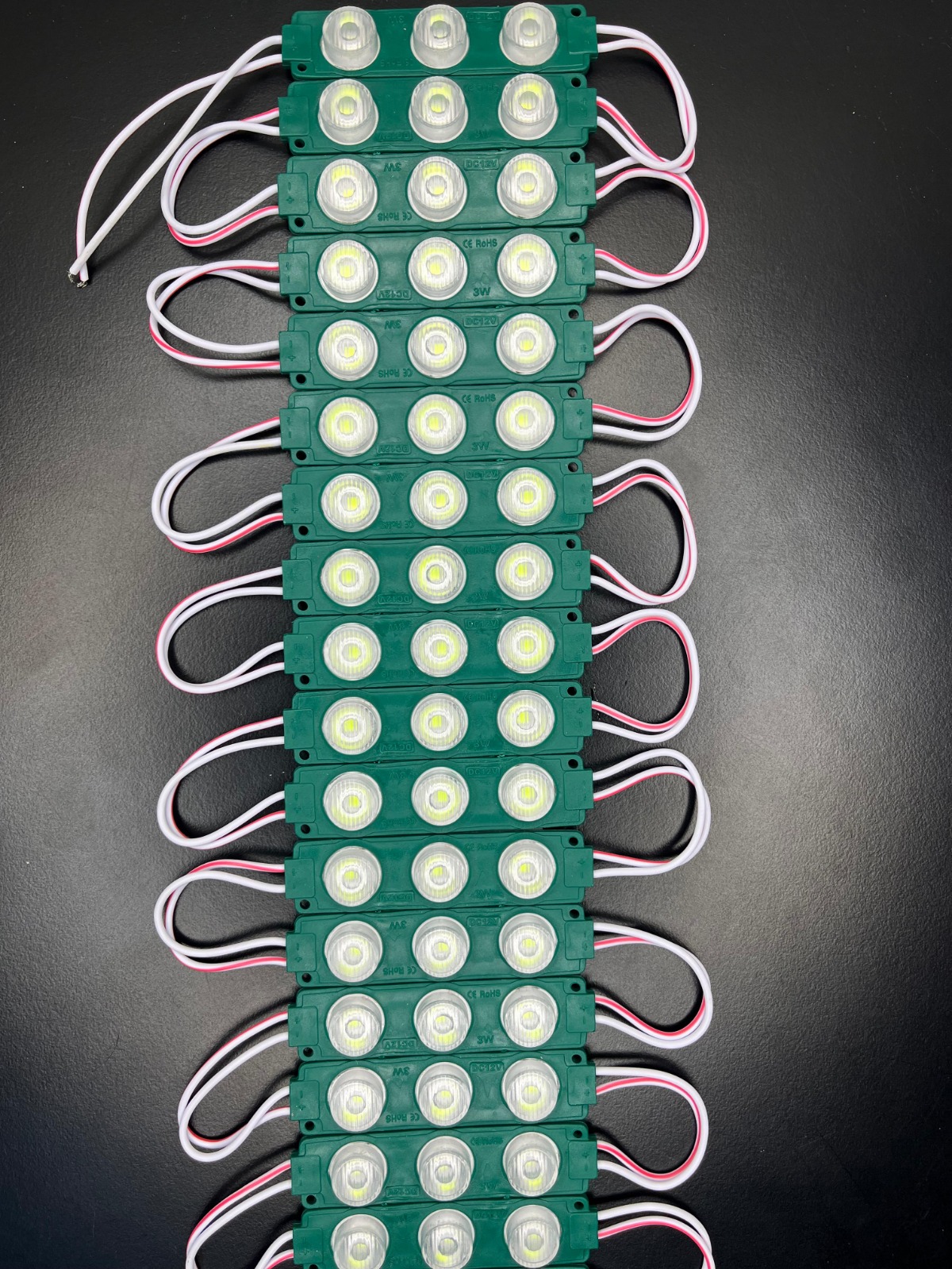 3'lü Mercekli LED Modül Aydınlatma - 12V DC 6